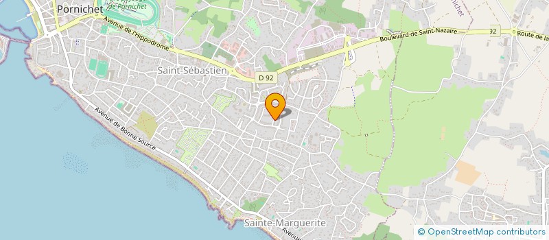 localisation de l'entreprise KER NADETTE à PORNICHET