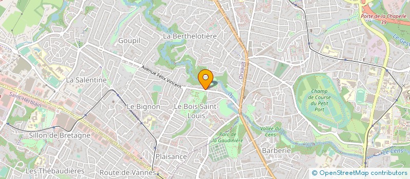localisation de l'entreprise KER NAEL à ORVAULT