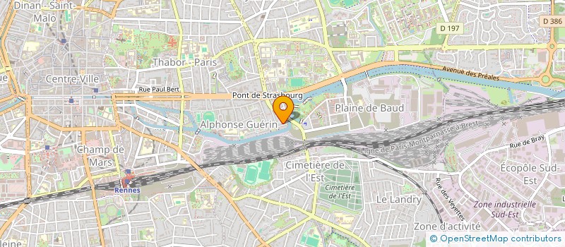 localisation de l'entreprise KER NAN  RENNES