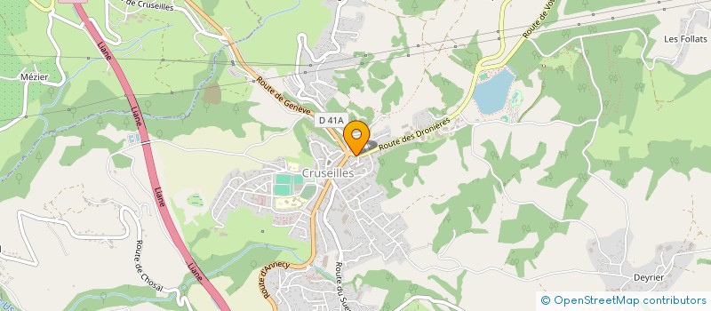 localisation de l'entreprise KER NATRICK  CRUSEILLES