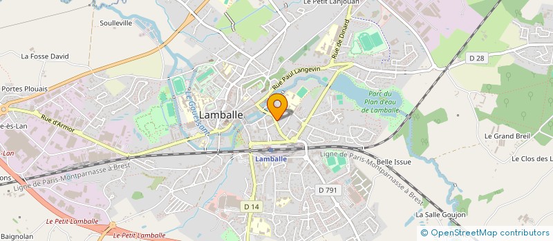 localisation de l'entreprise KER NO  LAMBALLE-ARMOR