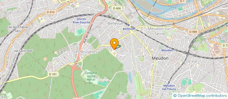 localisation de l'entreprise KER NORGARD PENTYS à MEUDON