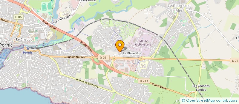 localisation de l'entreprise KER NORO  PORNIC