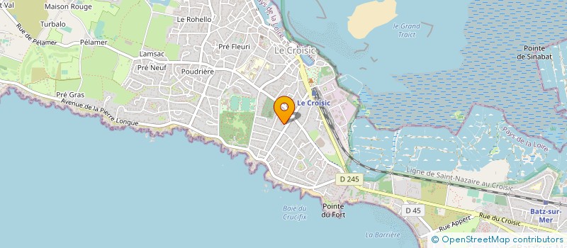 localisation de l'entreprise KER ONZE  LE CROISIC