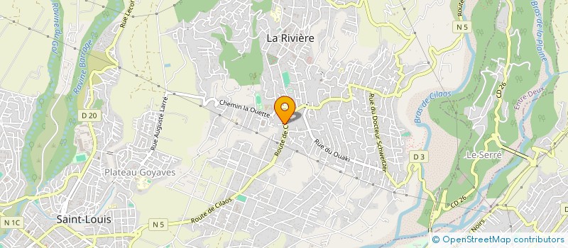 localisation de l'entreprise KER PATRIMOINE à SAINT-LOUIS