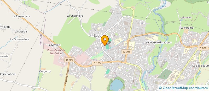 localisation de l'entreprise KER PHARMA  LECOUSSE