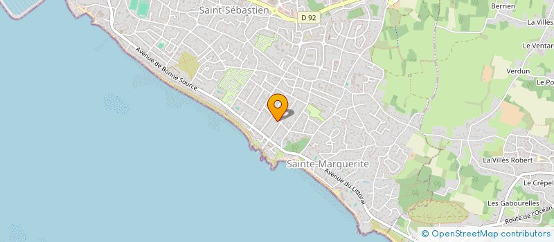 localisation de l'entreprise KER PHIA SAINTE MARGUERITE  PORNICHET