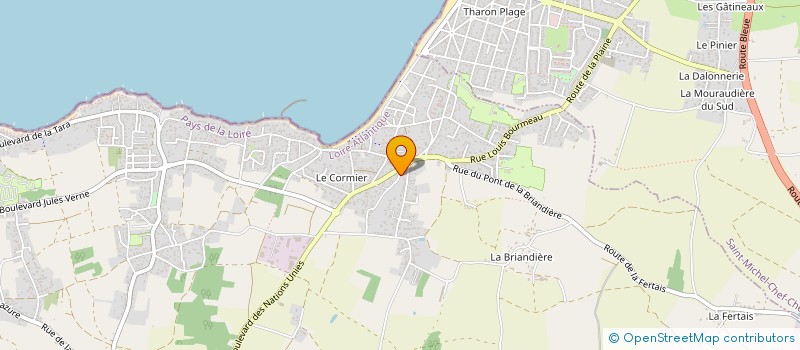 localisation de l'entreprise KER PIE à LA PLAINE-SUR-MER
