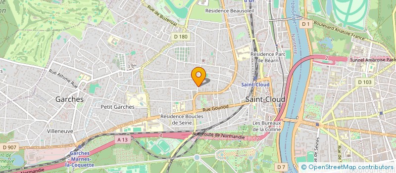localisation de l'entreprise KER PIGACHE à SAINT-CLOUD