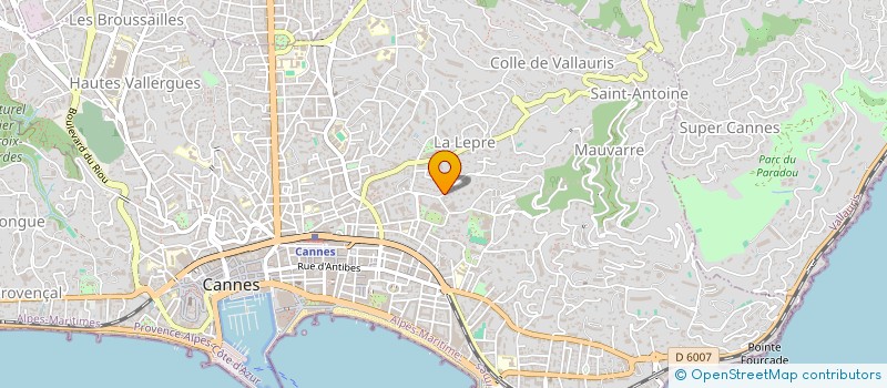 localisation de l'entreprise KER PITCHOUNE à CANNES