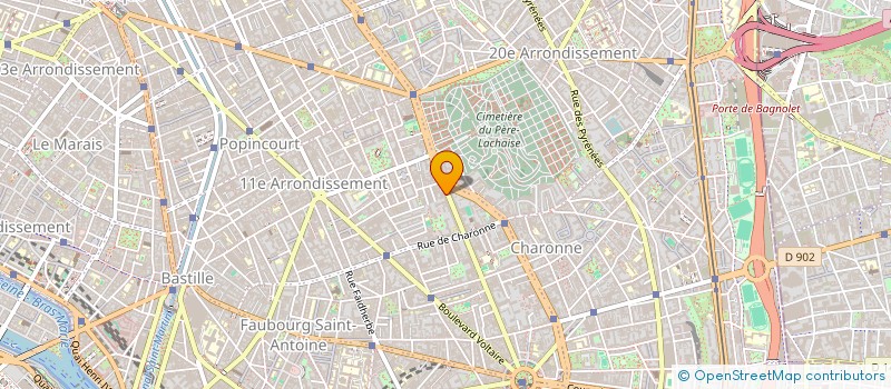 localisation de l'entreprise KER PIYA  PARIS