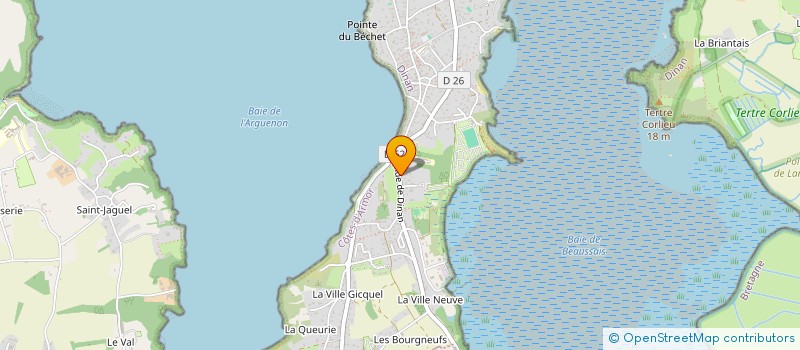 localisation de l'entreprise KER QUERIC  SAINT-JACUT-DE-LA-MER