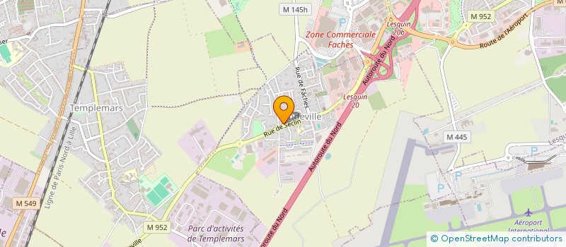 localisation de l'entreprise KER RENAN  VENDEVILLE