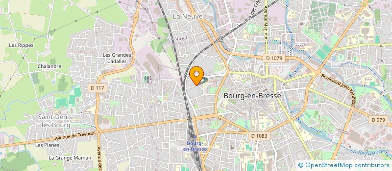 localisation de l'entreprise KER RENAUD à BOURG-EN-BRESSE