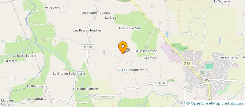 localisation de l'entreprise KER RENOV  BAIS