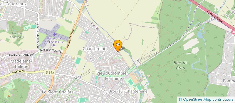 localisation de l'entreprise KER REV'BREIZH  CHELLES