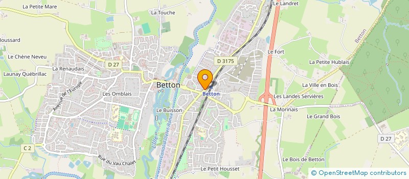 localisation de l'entreprise KER ROCK  BETTON