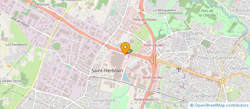 localisation de l'entreprise KER ROSSINI à SAINT-HERBLAIN
