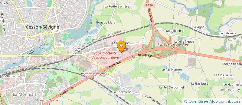 localisation de l'entreprise KER ROUEN à CESSON-SEVIGNE