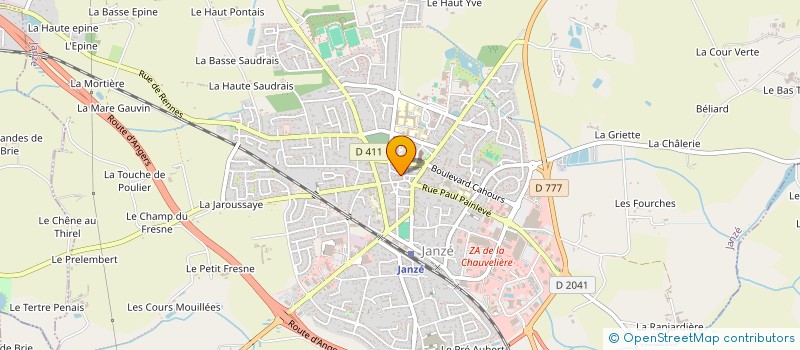 localisation de l'entreprise KER SAINT PIERRE  JANZE