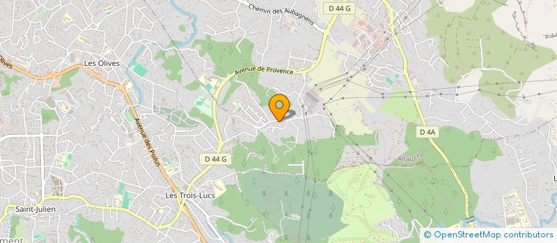 localisation de l'entreprise KER SOLAL  ALLAUCH