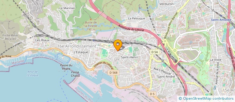 localisation de l'entreprise KER SOLIDARITE à MARSEILLE