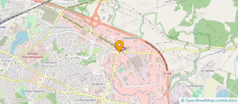 localisation de l'entreprise KER SUN à VANNES