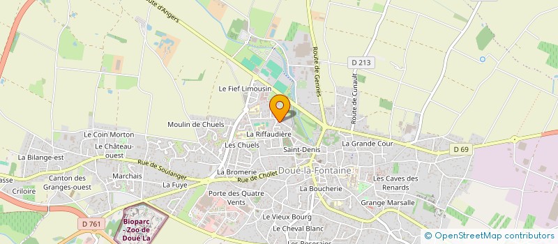 localisation de l'entreprise KER THINON  DOUE-EN-ANJOU