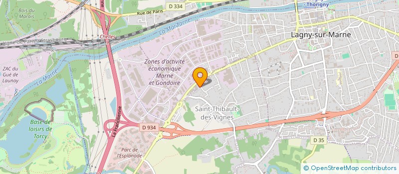 localisation de l'entreprise KER TIEGEZH à SAINT-THIBAULT-DES-VIGNES