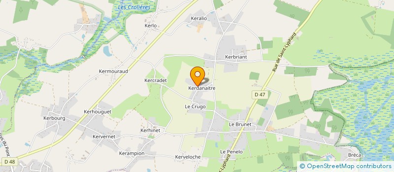 localisation de l'entreprise KER TP  SAINT-LYPHARD