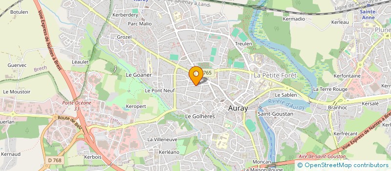 localisation de l'entreprise KER TRIOMAR  GRAND-CHAMP