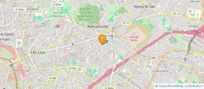 localisation de l'entreprise KER'UKERA à ROMAINVILLE