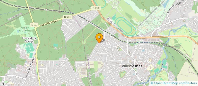 localisation de l'entreprise KER VEM HOLDING  VILLECRESNES