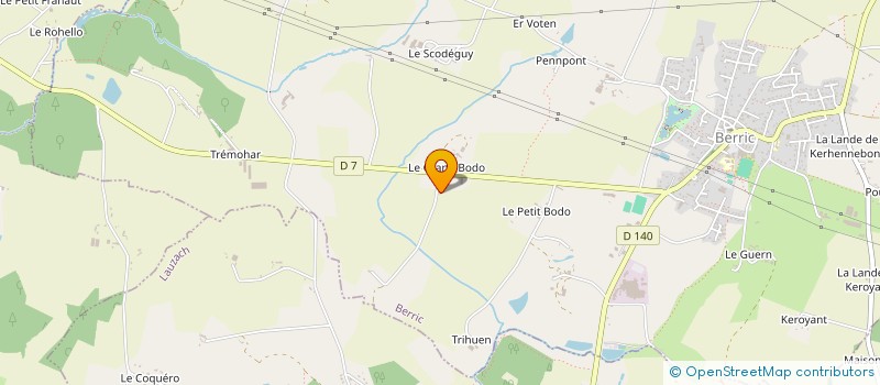 localisation de l'entreprise KER VI LAEZH à BERRIC