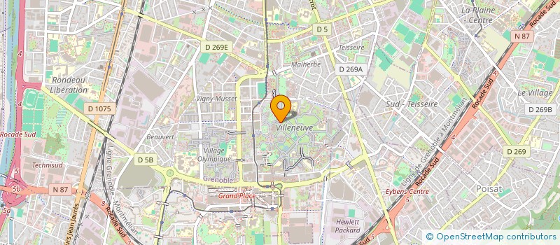 localisation de l'entreprise KER VREIZH  GRENOBLE