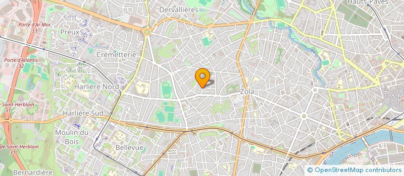 localisation de l'entreprise KER YANN à NANTES