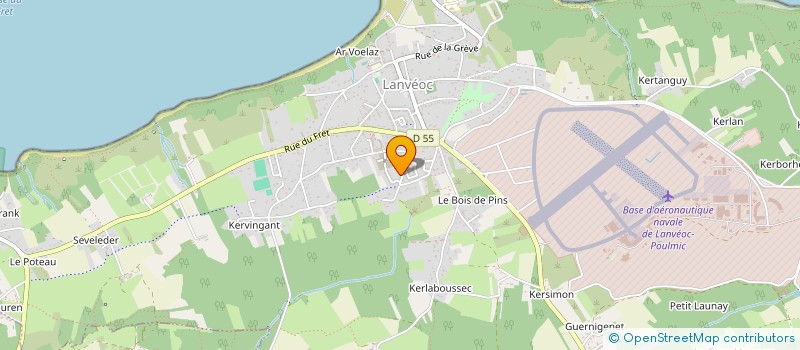 localisation de l'entreprise KER YEN  LANVEOC