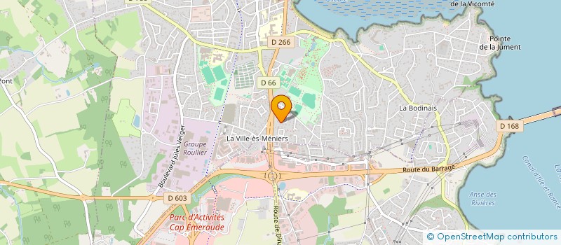 localisation de l'entreprise KER YOLA  DINARD