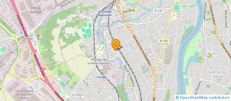 localisation de l'entreprise KERA à CORBEIL-ESSONNES