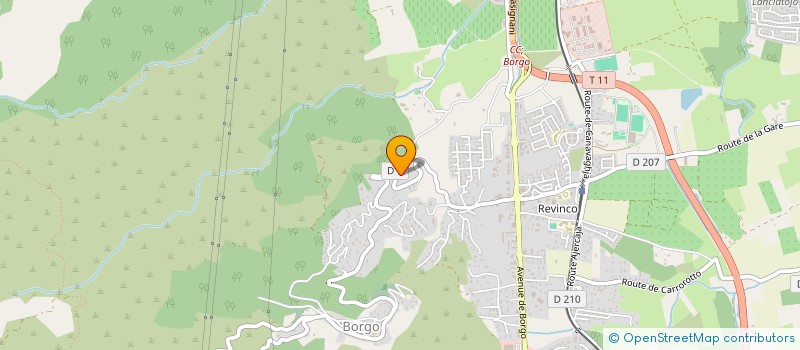 localisation de l'entreprise KERA+ à BORGO