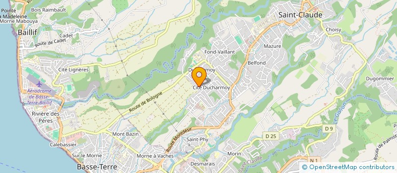 localisation de l'entreprise KERA EVENTS à SAINT-CLAUDE