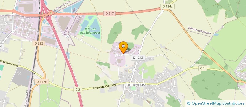 localisation de l'entreprise KERA INDUSTRY à JANNEYRIAS