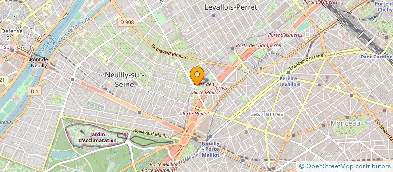 localisation de l'entreprise KERAAM à NEUILLY-SUR-SEINE