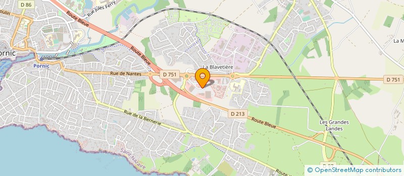 localisation de l'entreprise KERACER à PORNIC