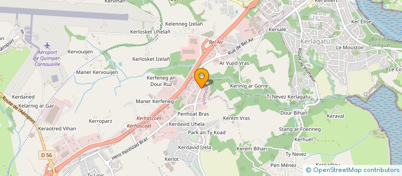 localisation de l'entreprise KERAFEDE  PLOMELIN