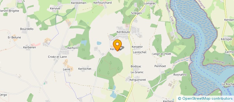 localisation de l'entreprise KERALBRY  CRACH