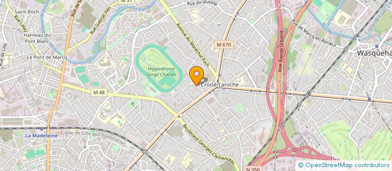 localisation de l'entreprise KERALI CONSULTING à MARCQ-EN-BARŒUL