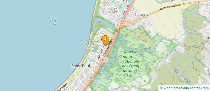 localisation de l'entreprise KERALLA  SAINT-PAUL