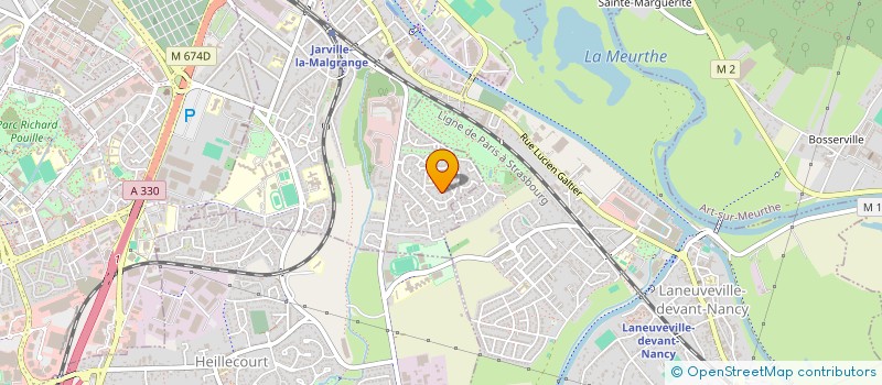 localisation de l'entreprise KERALLIANZ  JARVILLE-LA-MALGRANGE