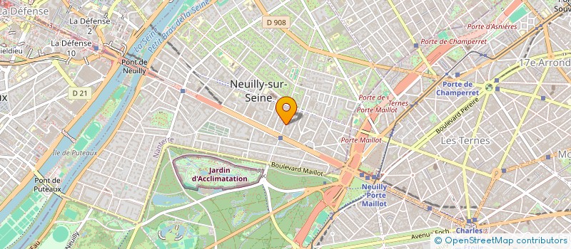 localisation de l'entreprise KERALY à NEUILLY-SUR-SEINE